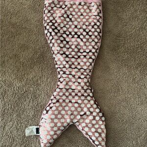 Cynthia Rowley mermaid tail blanket